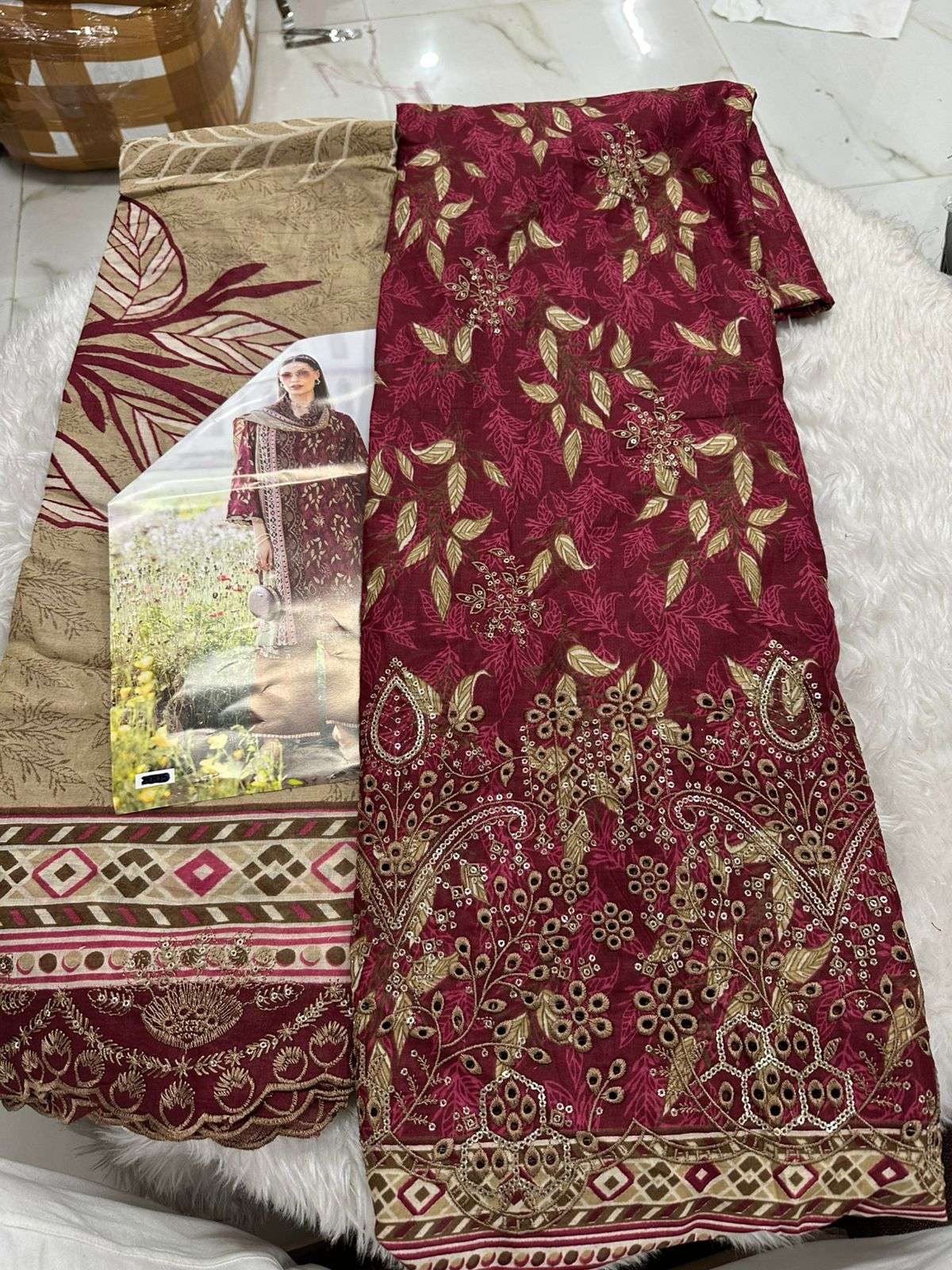 Falah Premium Cotton Collection Code - 26062 By Falah Designer Suits